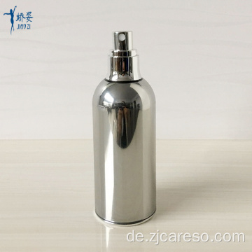 30ml 50ml Glänzende silberne Airless-Flasche